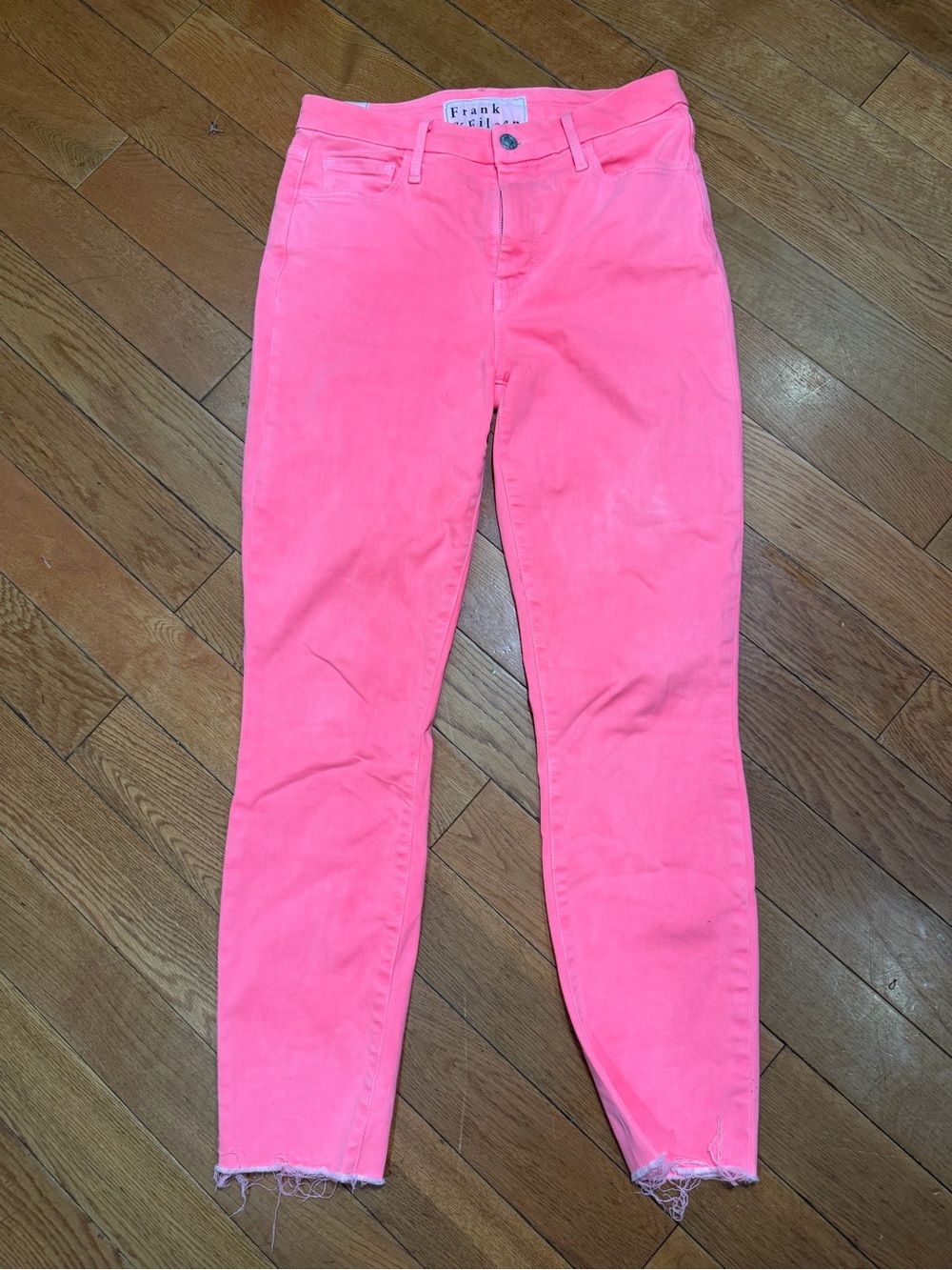 Frank & Eileen Bright Pink Slim Jeans size 28